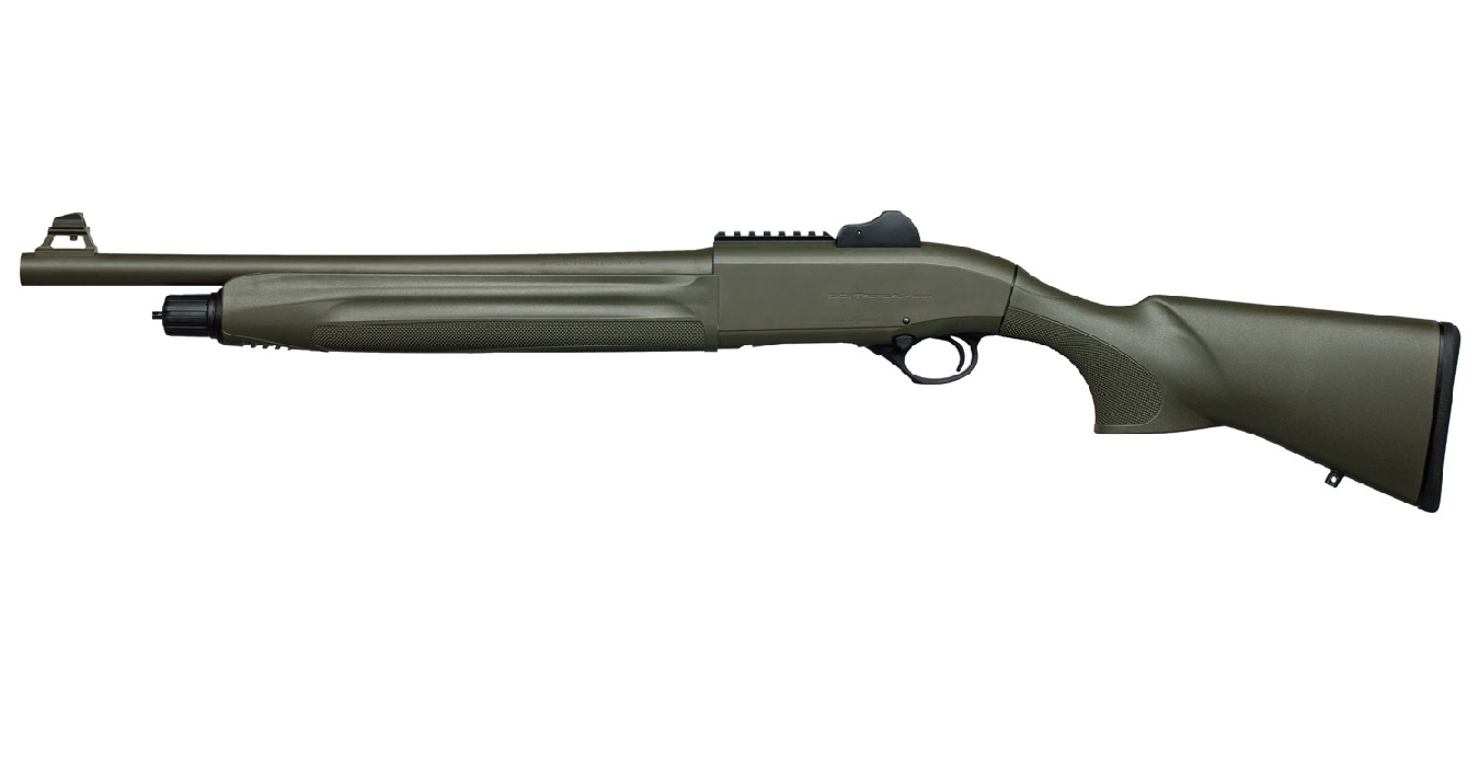 91247-DEFAULT-l 1301 Tactical 12 Gauge Semi-Automatic Shotgun with OD Green Stock - Firearms | The Gun Shop