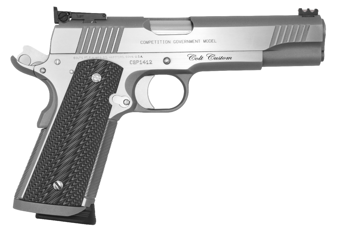 1911 Custom Competition 45 ACP Full-Size Stainless Pistol - 1911 Pistols | The Gun Shop