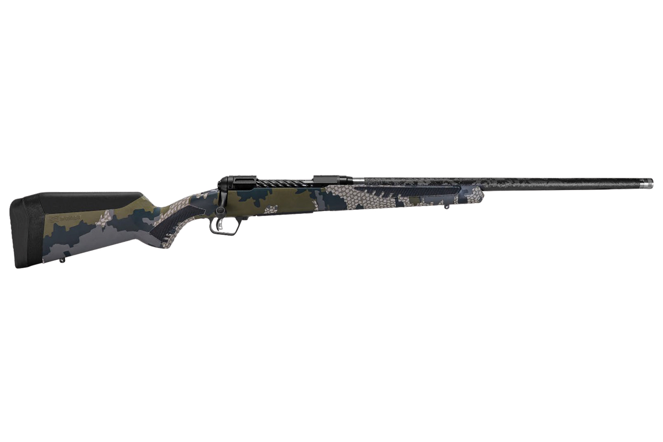Model 110 Ultralite 6.5 PRC Bolt Action Rifle with Carbon Fiber Barrel and KUIU Verde 2.0 Camo Stock - Bolt-Action Rifles | The Gun Shop
