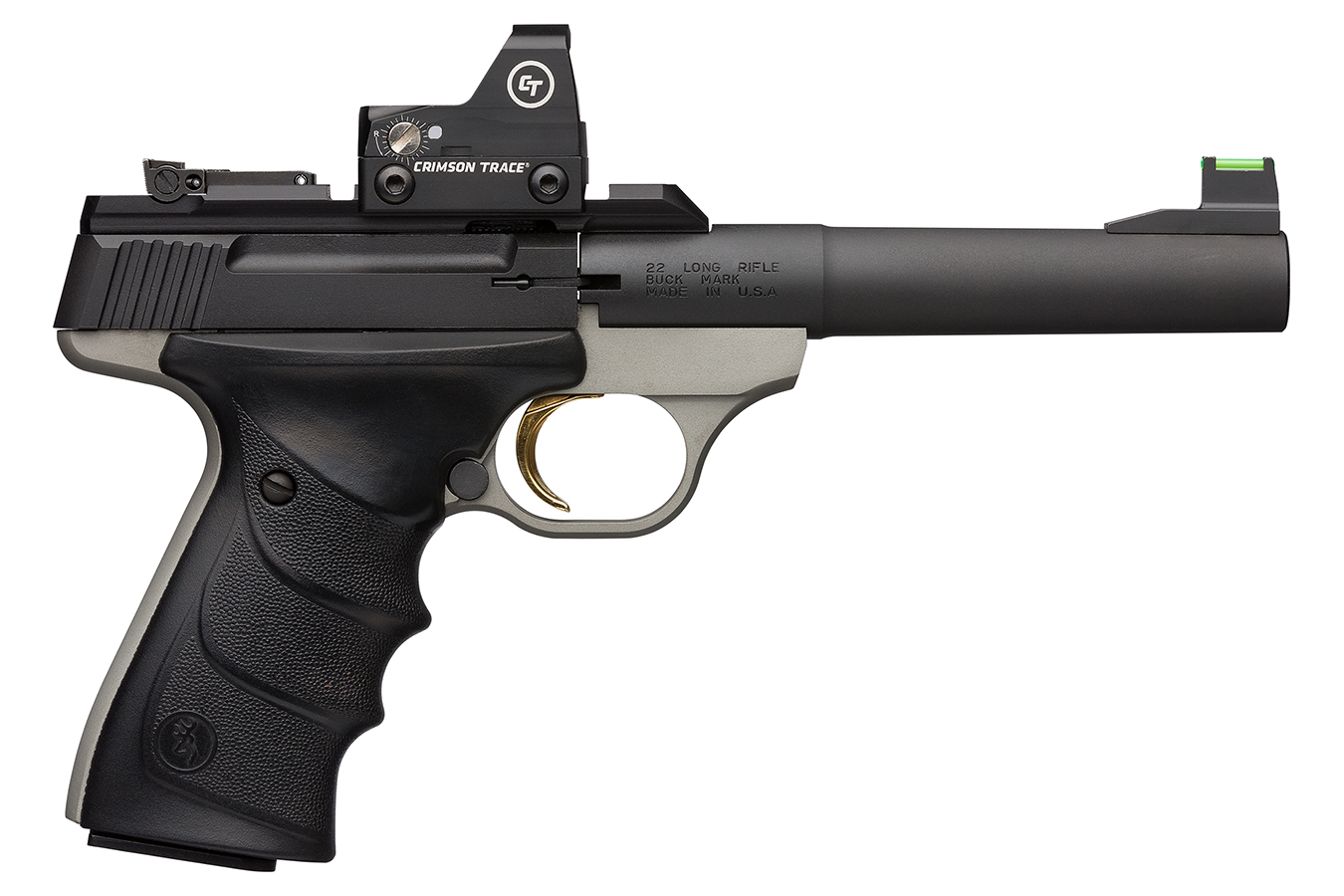 Buck Mark Plus Practical 22 LR Rimfire Pistol with Crimson Trace Red Dot Sight - Firearms | The Gun Shop