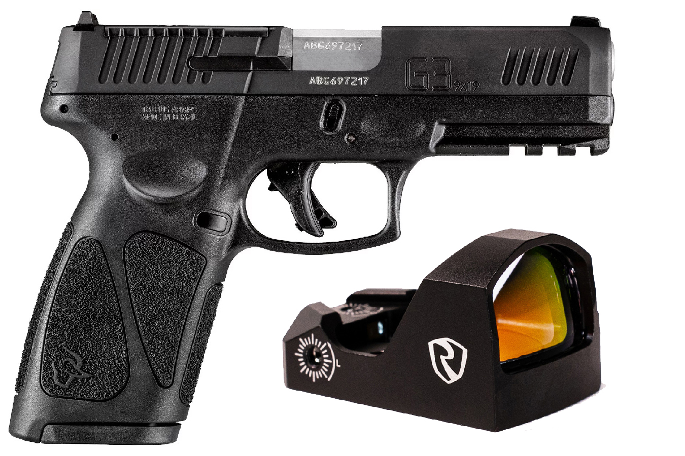 G3 T.O.R.O 9mm Full-Size Pistol with Riton X3 Tatix MPRD 3 MOA Red Dot Sight - Firearms | The Gun Shop