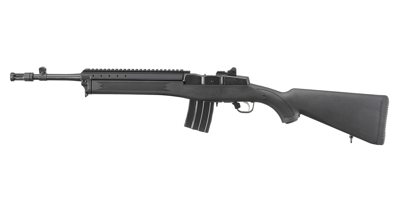 Mini-14 Tactical 5.56mm Nato Semi-Automatic Rifle with Blued Steel Finish - Firearms | The Gun Shop