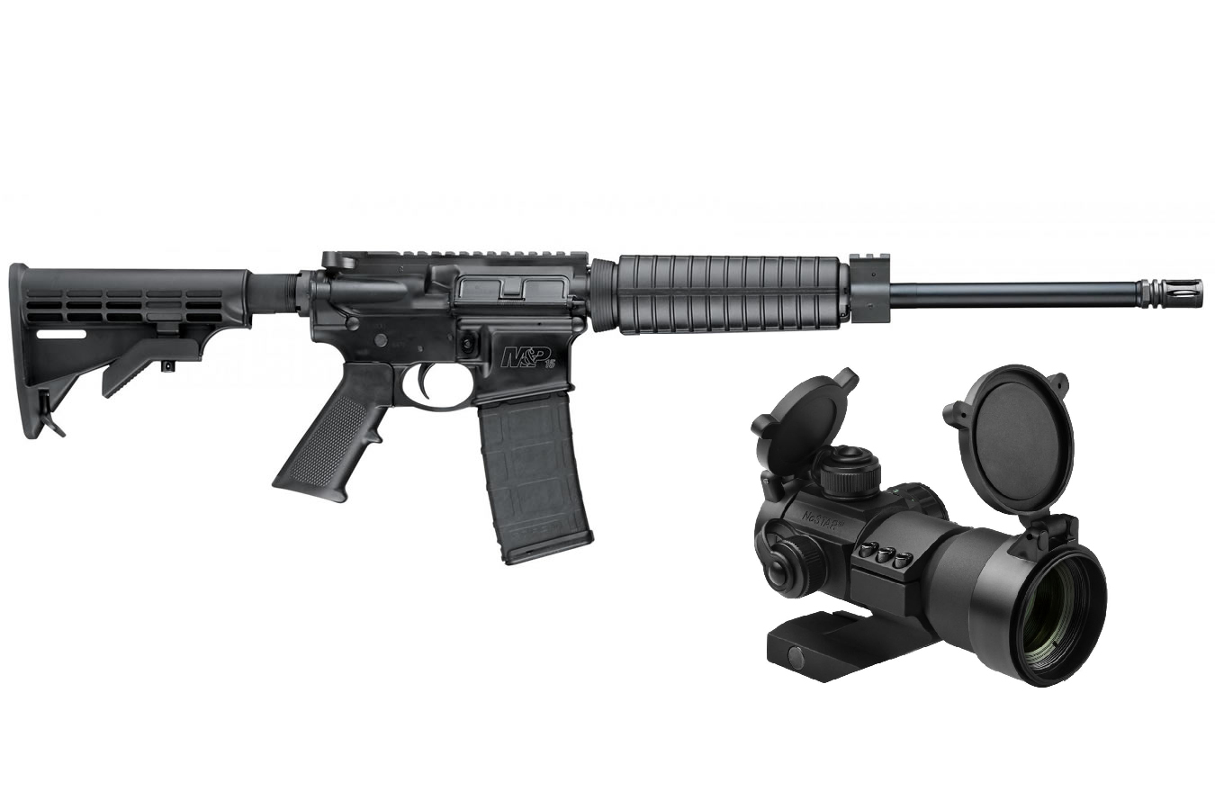 MP15 Sport II 5.56mm Rifle with NC Star 35mm Red/Green/Blue Dot Optic - Firearms | The Gun Shop