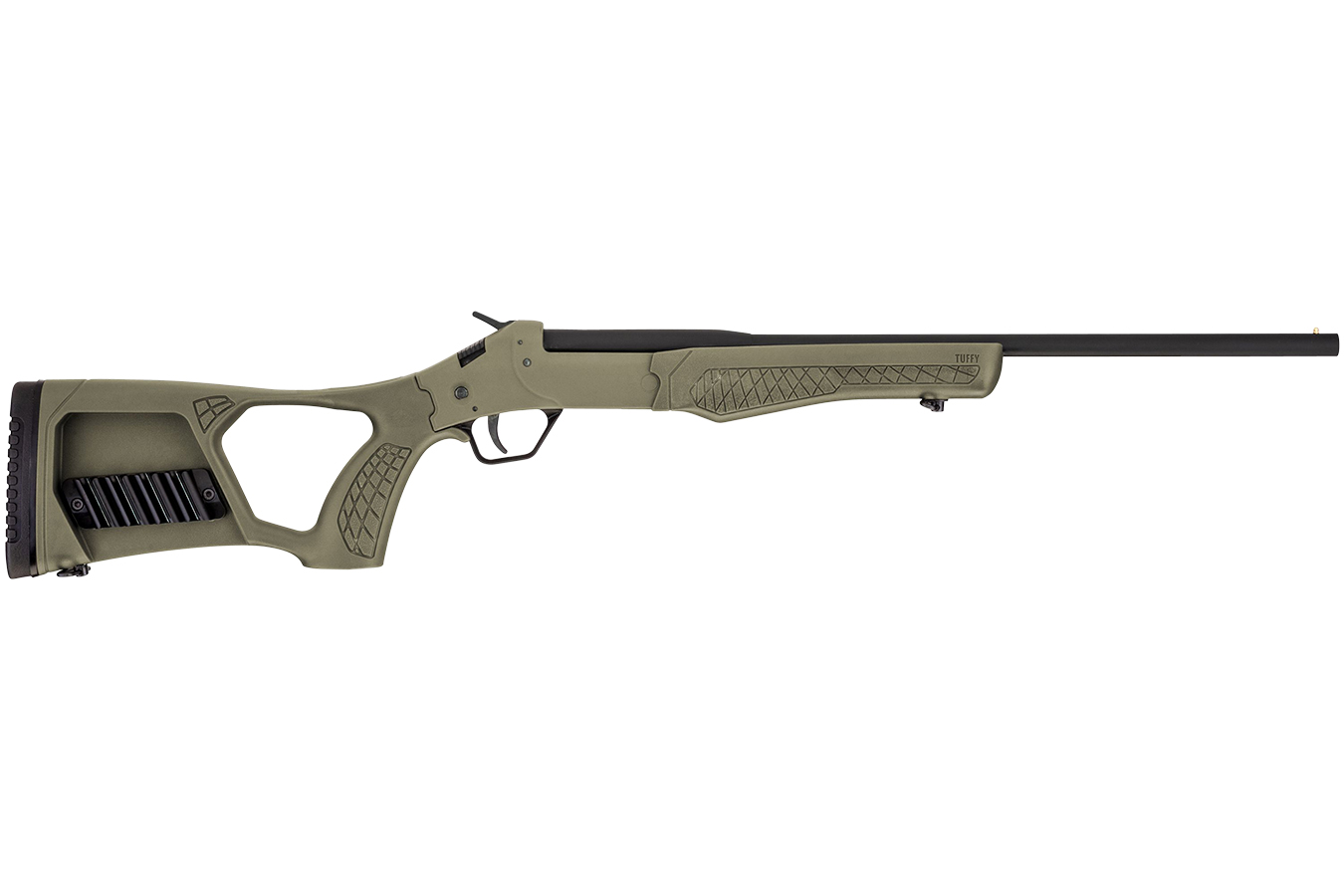 Tuffy 410 Bore Single Shot Shotgun with OD Green Synthetic Stock - Firearms | The Gun Shop