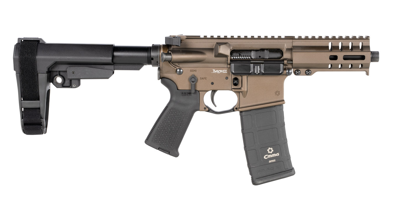 Banshee 300 MK4 9mm AR Pistol with Midnight Bronze Cerakote Finish - AR-15 Pistols | The Gun Shop