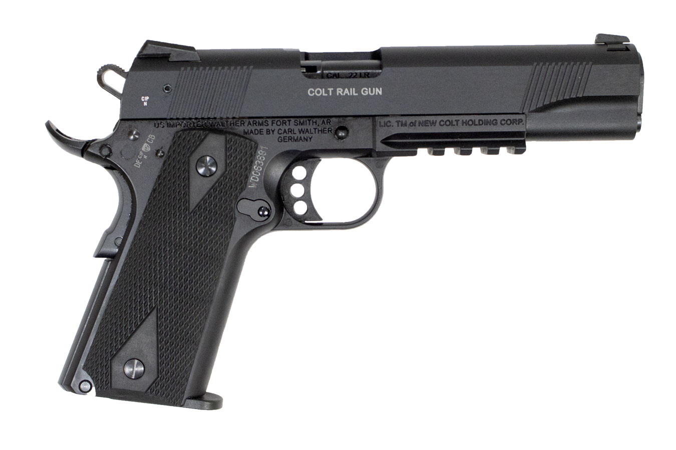 Colt Government 1911 A1 22 LR Rail Gun (10-Round Model) - 1911 Pistols | The Gun Shop