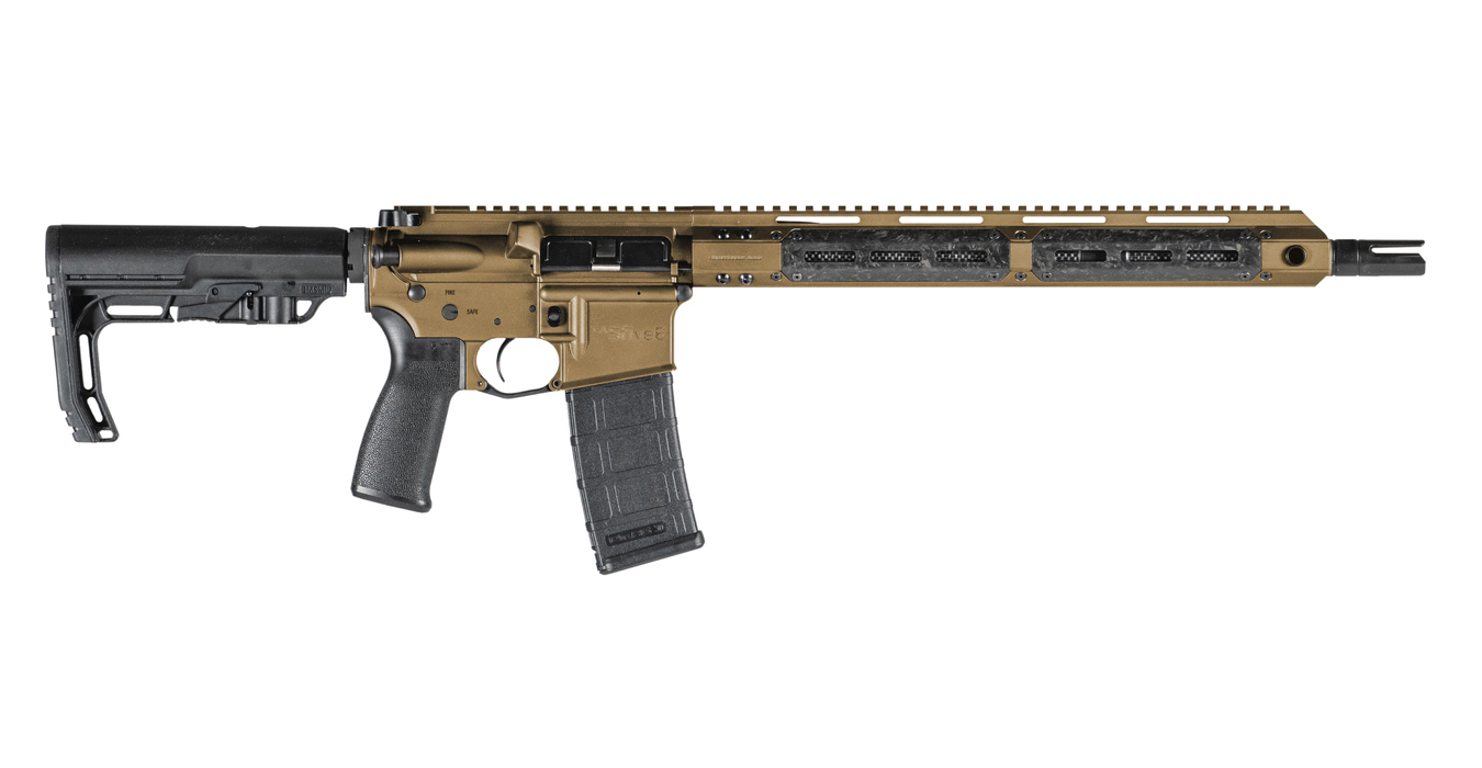 CA5Five6 5.56mm NATO Rifle with Burnt Bronze Cerakote Finish and MFT Minimalist Stock - Firearms | The Gun Shop