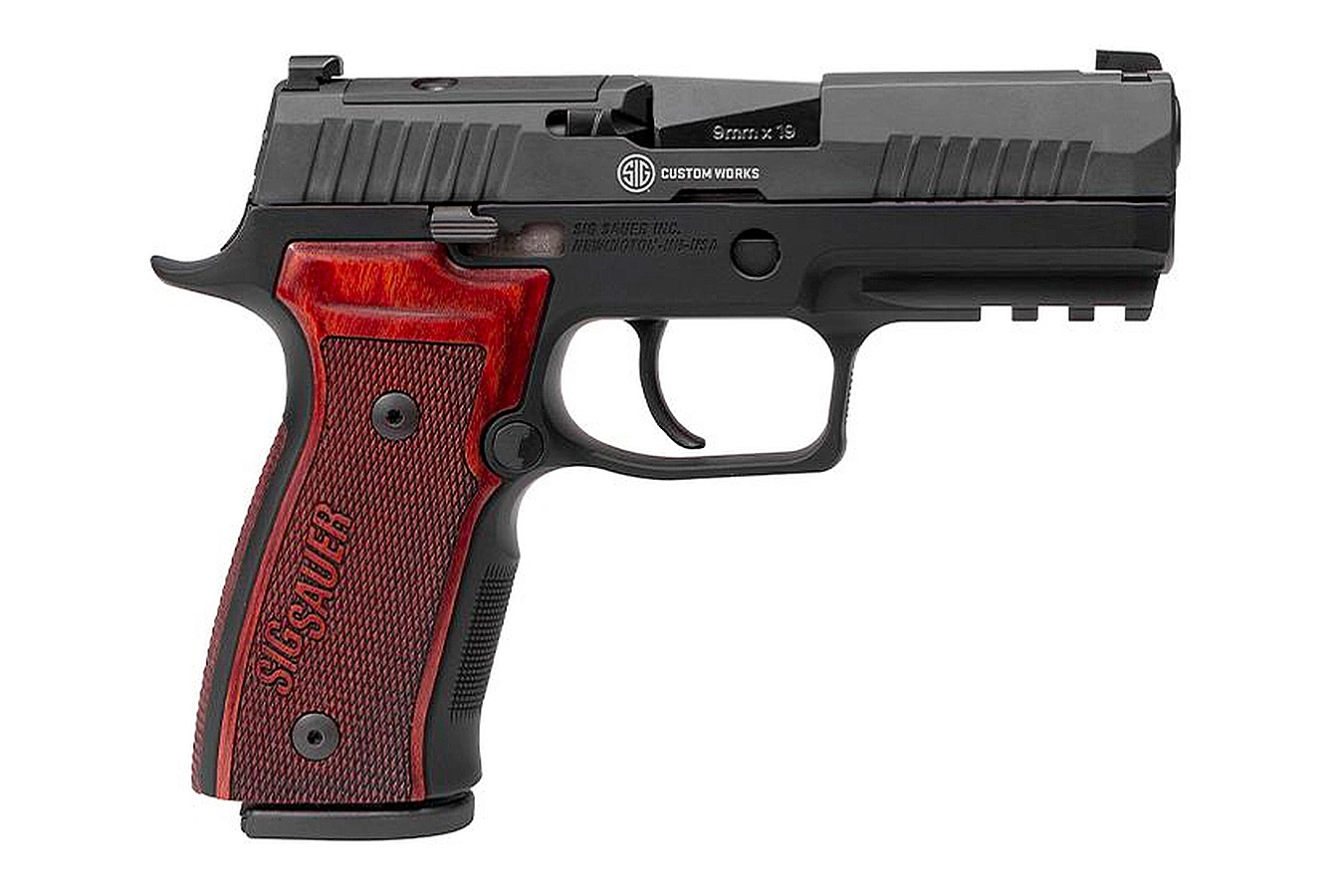 P320 AXG Classic 9mm Striker-Fired Pistol with AXG Walnut Grips and X-RAY3 Day/Night Sights - Firearms | The Gun Shop