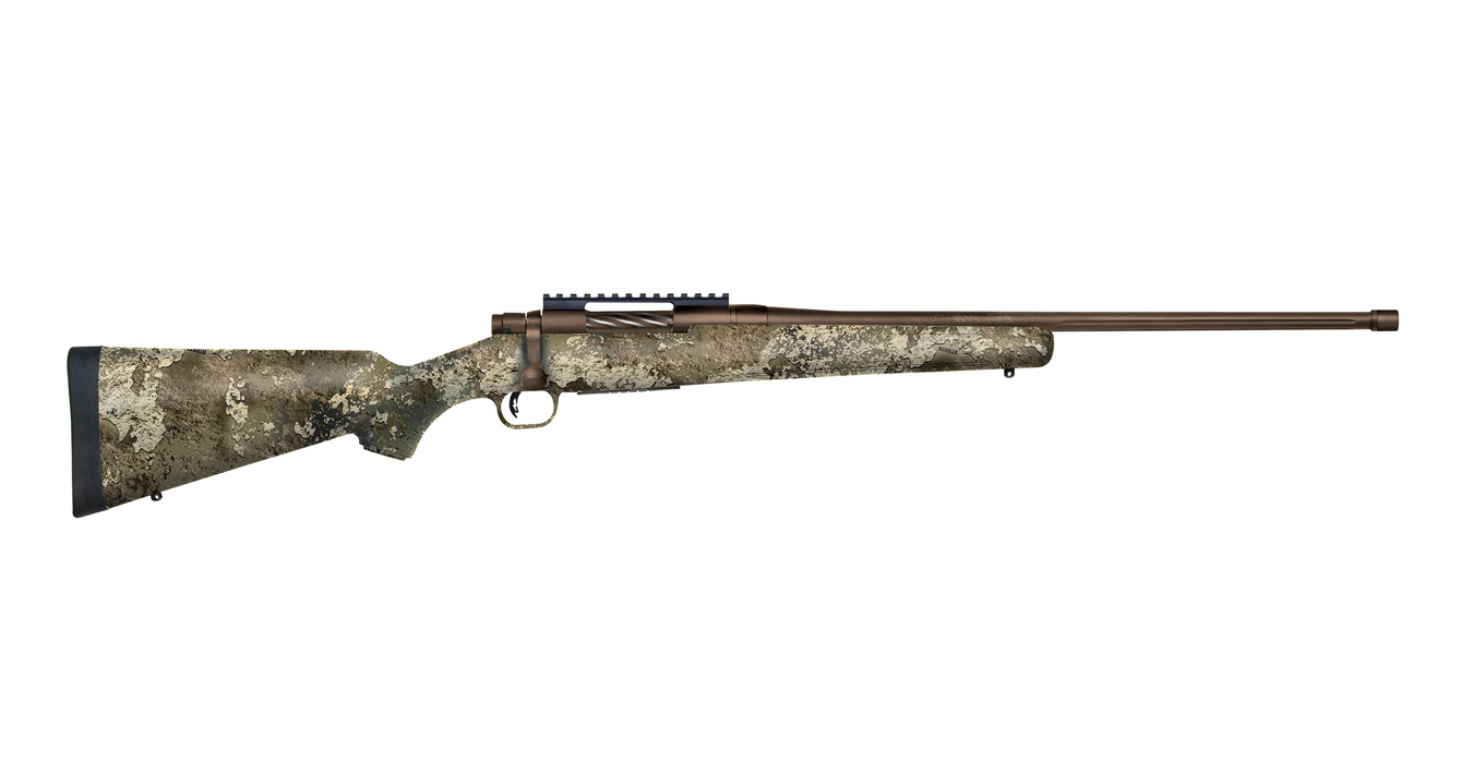 Patriot Predator 22-250 Rem Bolt Action Rifle with Strata Camo Stock and Patriot Brown Cerakote Finish - Bolt-Action Rifles | The Gun Shop