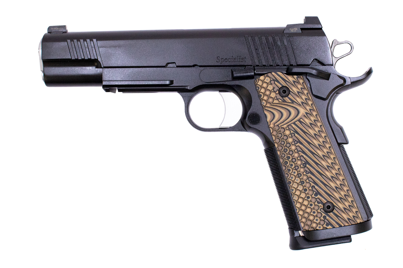 1911 Specialist Black 9mm Pistol - 1911 Pistols | The Gun Shop