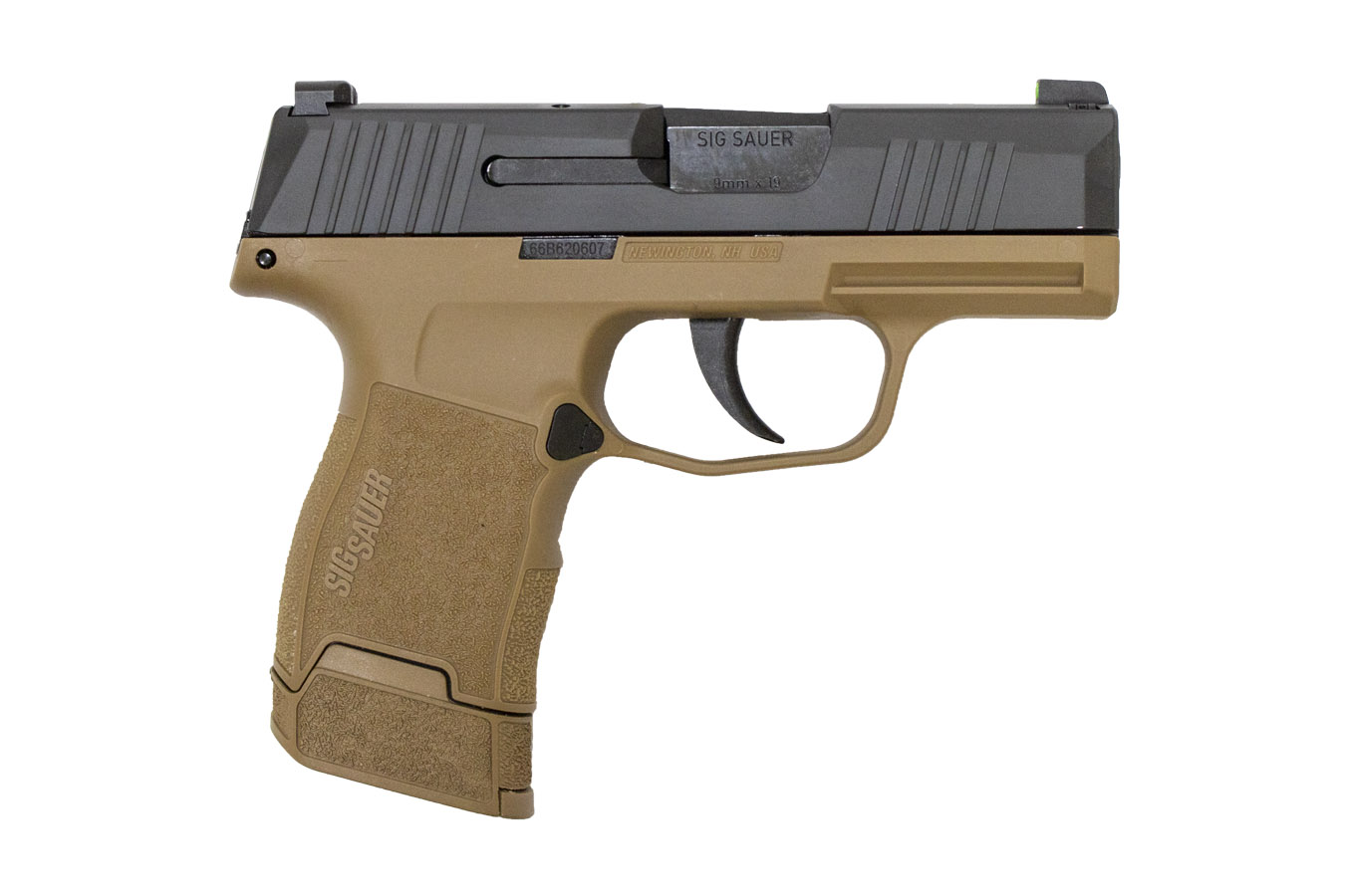 P365 9mm TacPac with Coyote Tan Frame, Three Magazines and Holster - Firearms | The Gun Shop