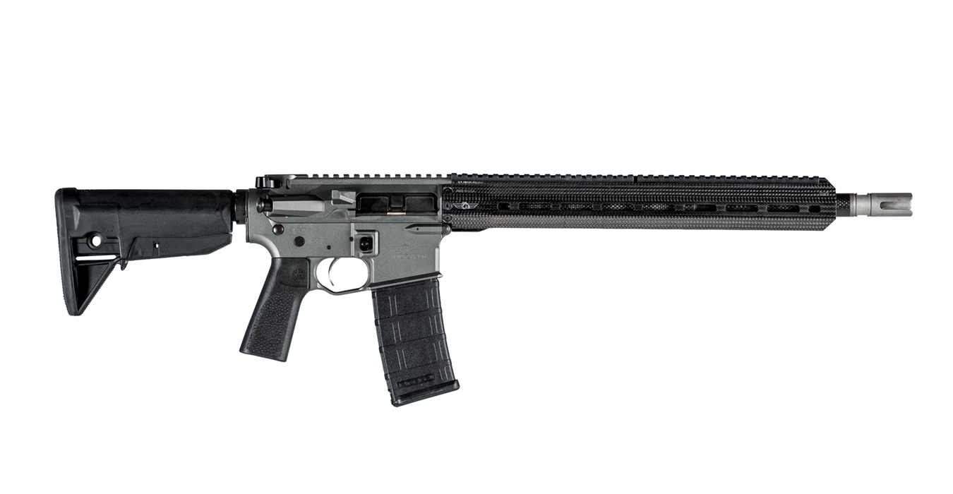 CA-15 G2 5.56mm Semi-Auto Rifle with Tungsten Cerakote Finish and Carbon Fiber B - Firearms | The Gun Shop