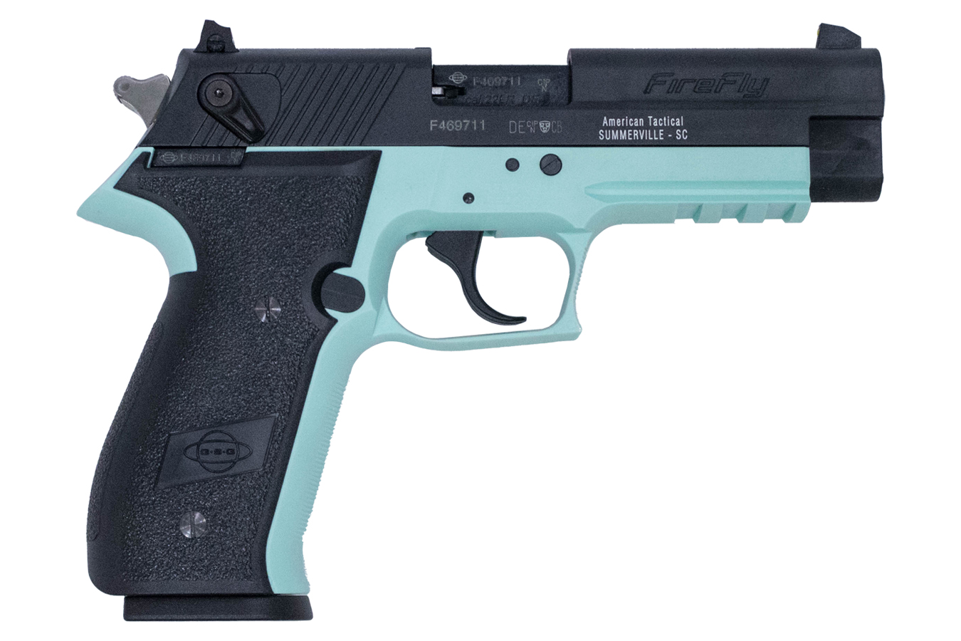 FireFly 22LR DA/SA Rimfire Pistol with Mint Green Finish - Firearms | The Gun Shop