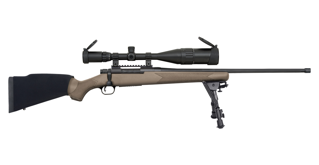 Patriot Night Train 6.5 Creedmoor Bolt-Action Rifle with FDE Stock and 6-24x50mm Riflescope - Bolt-Action Rifles | The Gun Shop