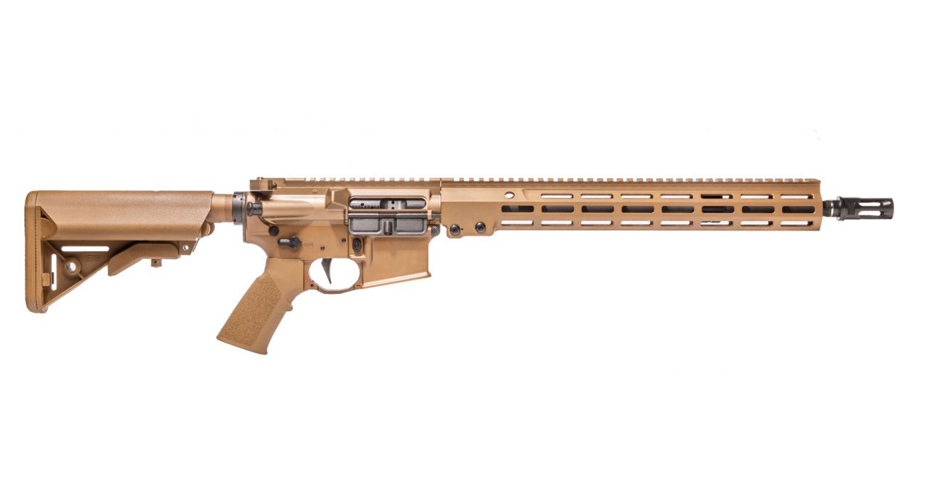 Super Duty 5.56mm AR-15 Rifle with 16 Inch Barrel and Desert Dirt Finish - Firearms | The Gun Shop