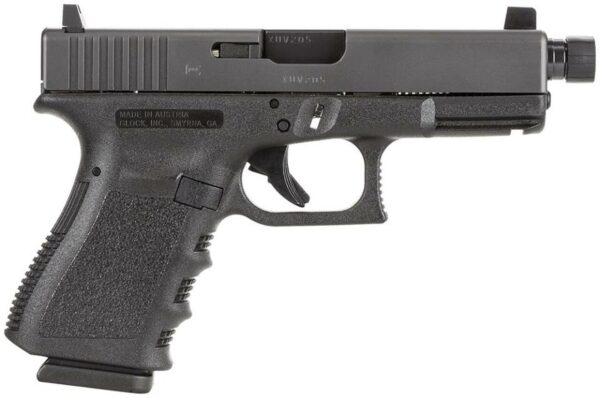 Glock G23 W/Threaded Barrel DAO 40S&W 4" Barrel Integral Grip Black 10rd Mag