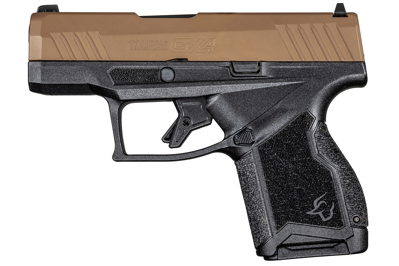 GX4 9mm Micro Compact Pistol with Troy/Coyote Cerakote Slide - Firearms | The Gun Shop