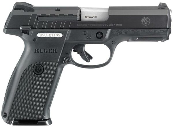 Ruger SR9E Pistol 9MM 4" Barrel 3-Dot Sights Black 17 Rnd Mag