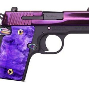 Sig P938 9mm, 3", 6rd, Purple PVD Finish/Purple Lava Purple Pearl Grip
