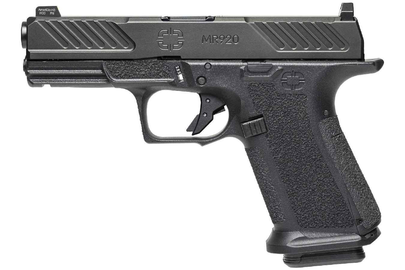 MR920 Combat 9mm Pistol with Black Spiral Fluted Barrel - Firearms | The Gun Shop
