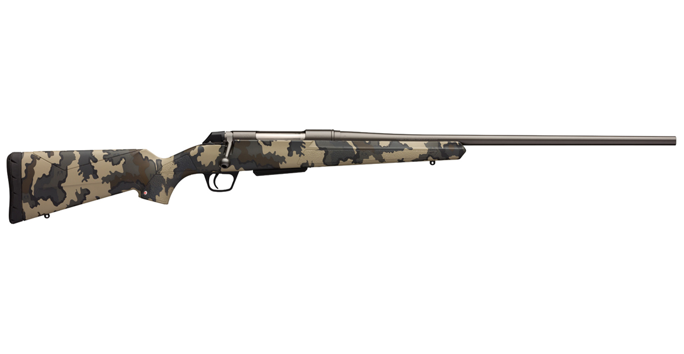 XPR Hunter 6.5 PRC Bolt Action Rifle with 24 Inch Barrel and KUIU VIAS Camo Stock