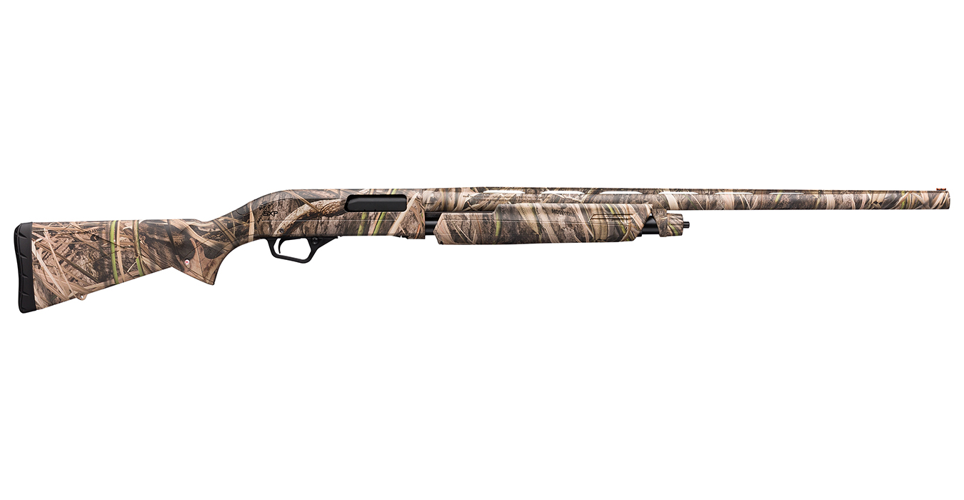 SXP Waterfowl Hunter 20 Gauge Pump Shotgun with Mossy Oak Shadow Grass Habitat Camo FInish - Firearms | The Gun Shop