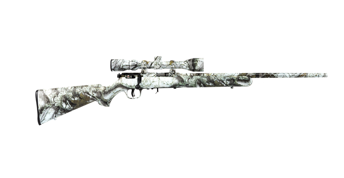 93R17 XP 17 HMR Snow Camo Bolt Action Rifle with 3-9x40mm Scope (Demo Model) - Bolt-Action Rimfire Rifles | The Gun Shop