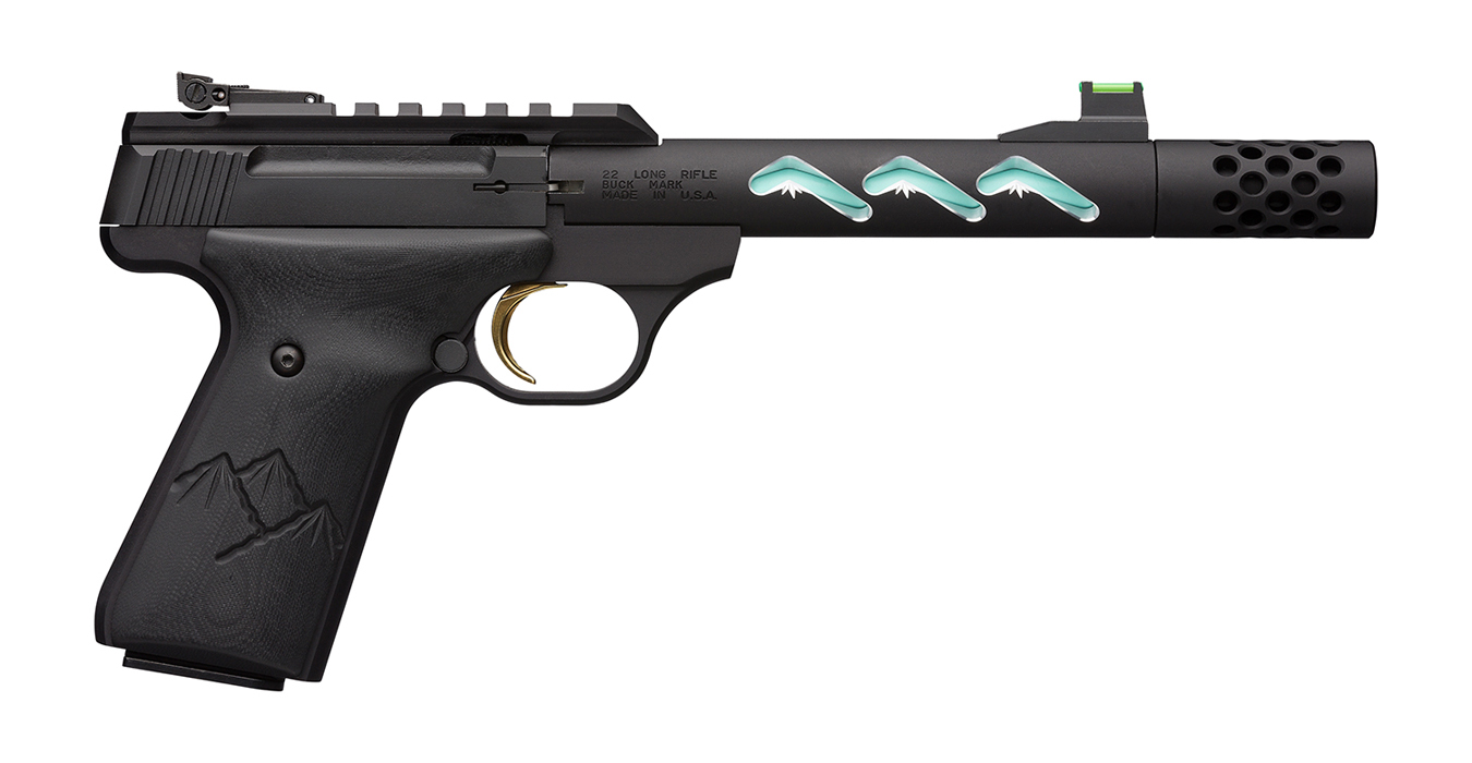 Buck Mark Plus Vision Mountain 22LR Suppressor Ready Rimfire Pistol - Firearms | The Gun Shop