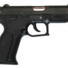 Bersa S/D 9mm 3.7" Barrel, Black Interchangeable Backstrap Grip Black Pistol, 15rd