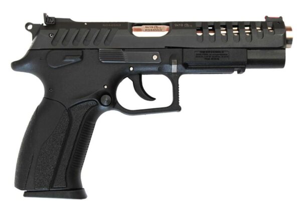 Grand Power X-Caliber SA/DA 9mm 5", Blk Poly Grip Blk, 15 rd