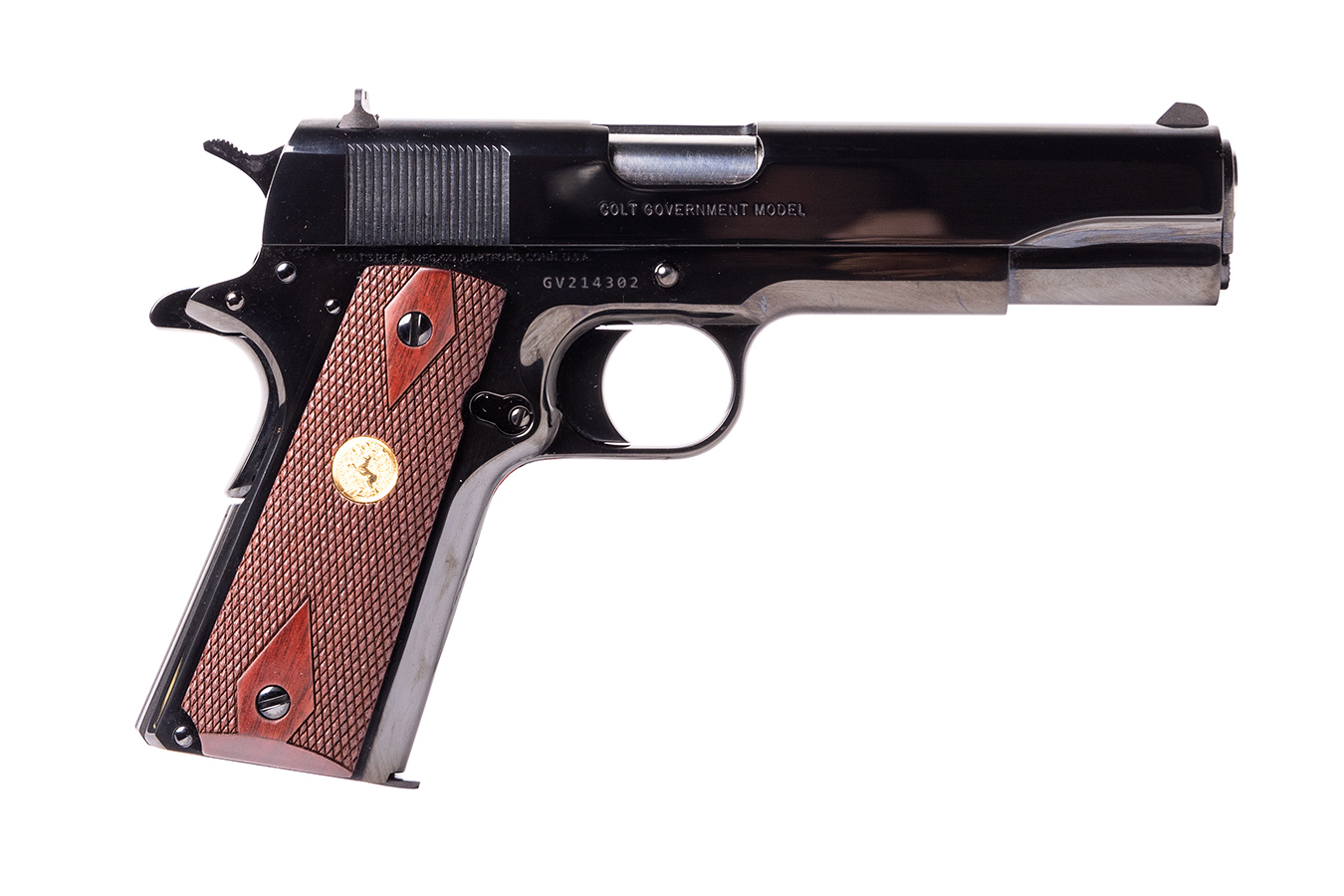 Government 1911 Classic Series 45 ACP Full-Size Pistol with Royal Blue Finish - 1911 Pistols | The Gun Shop