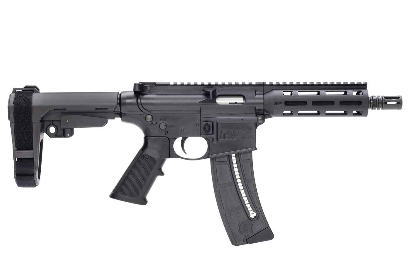 MP15-22 22 LR AR-Pistol with SBA3 Pistol Brace