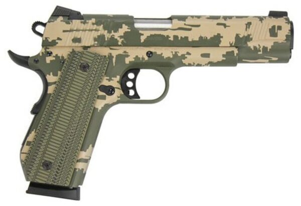 Remington Custom Shop 1911 R1 Enhanced Commander 45 ACP 4.25" Barrel, Bobtail Grip, Cerakote 2 Color