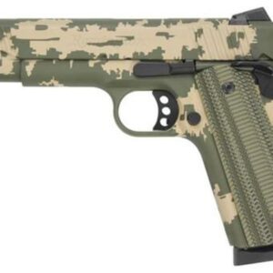 Remington Custom Shop 1911 R1 Enhanced Commander 45 ACP 4.25" Barrel, Bobtail Grip, Cerakote 2 Color