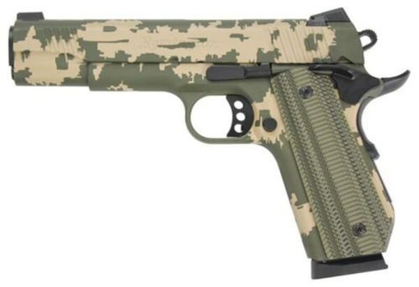 Remington Custom Shop 1911 R1 Enhanced Commander 45 ACP 4.25" Barrel, Bobtail Grip, Cerakote 2 Color