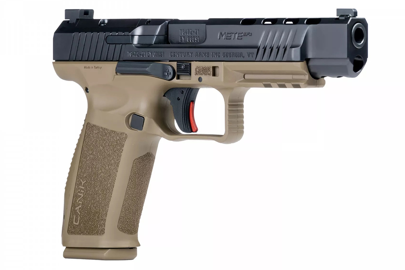 METE SFX 9mm Full-Size 20 Round Pistol with FDE Frame