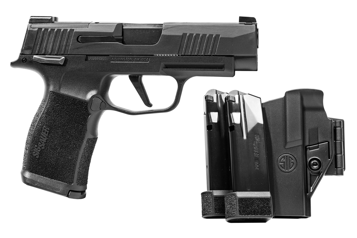 P365XL 9mm TacPac w/ Manual Safety, One 12-Round Mag, Two 15-Round Mags and Hols - Firearms | The Gun Shop