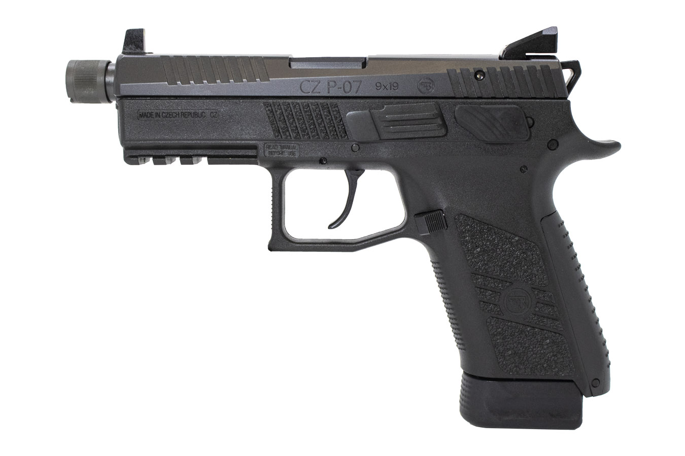 P-07 9mm Pistol with Threaded Barrel - Firearms | The Gun Shop