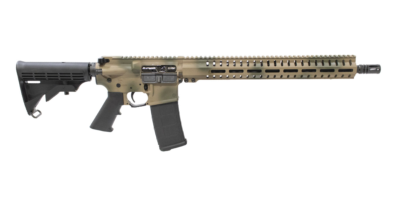 Resolute MK4 5.56mm AR15 with FDE Battle Worn Cerakote Finish