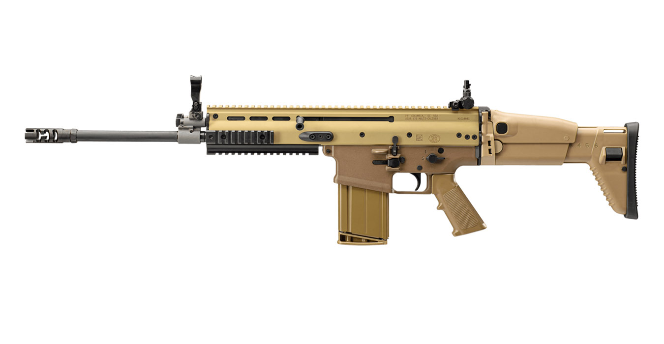 SCAR 17S NRCH 7.62x51mm NATO Flat Dark Earth Semi-Automatic Rifle with Folding Stock - Firearms | The Gun Shop
