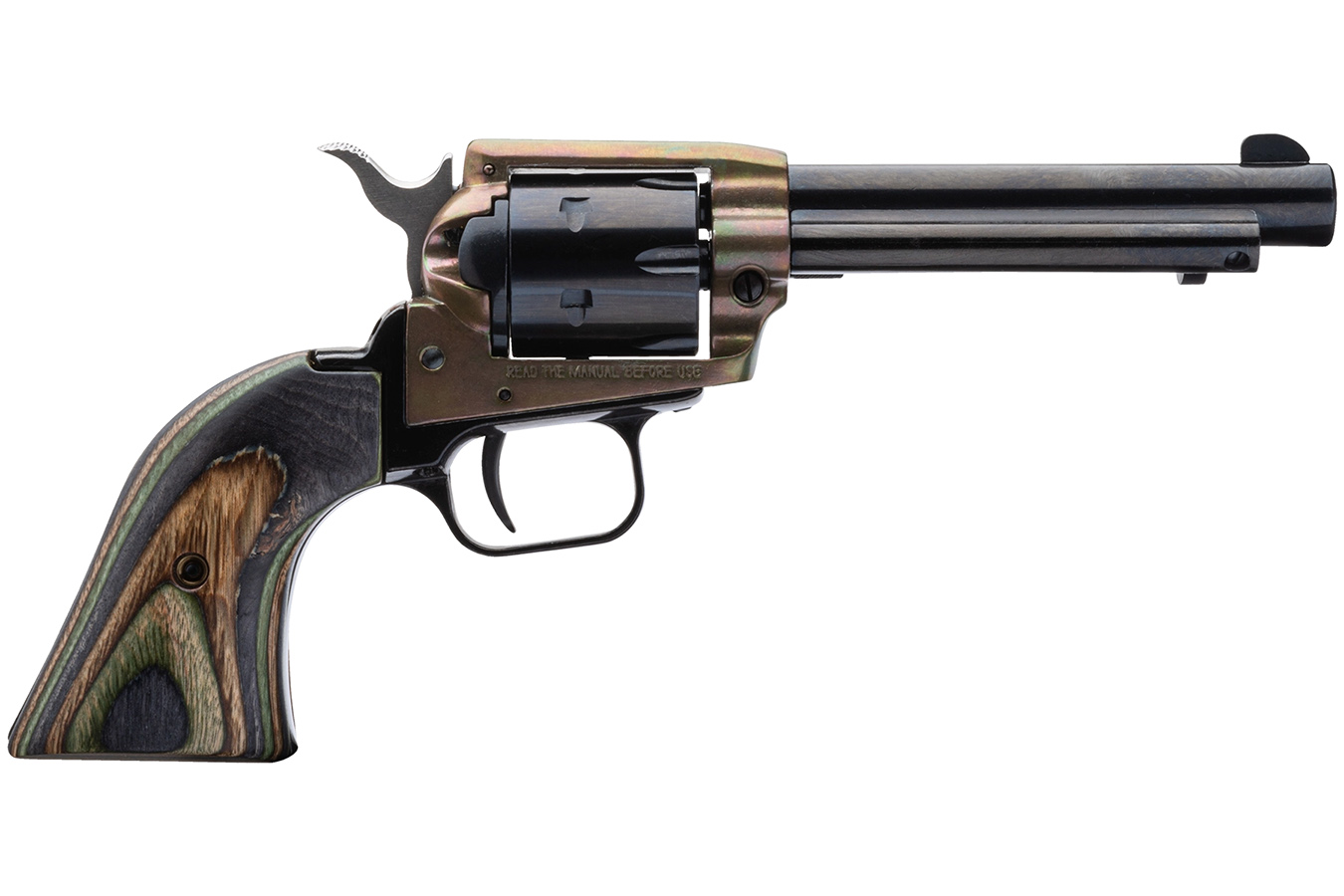 Rough Rider 22LR/22 WMR Combo Revolver with Case Hardened Frame and Camo Laminate Grips - Firearms | The Gun Shop