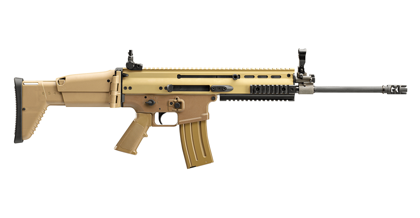 SCAR 16S NRCH 5.56 Semi-Auto Rifle with Folding Stock and FDE Finish - Firearms | The Gun Shop