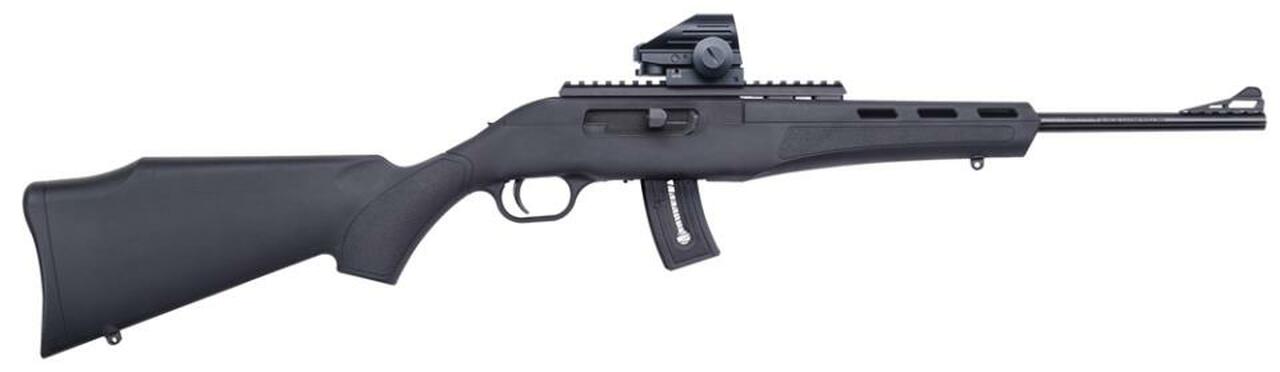 Mossberg Blaze SA 22LR 16.5" Barrel, Synthetic Stock Black Dead Ringer Green Dot, 25rd