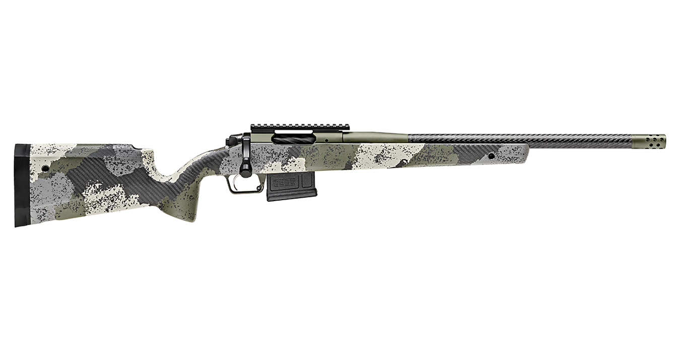 2020 Waypoint .308 Win Bolt-Action Rifle with Carbon Fiber Barrel and Evergreen Camo Stock