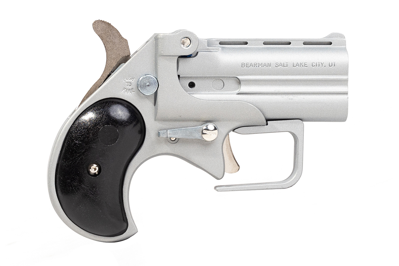 380 ACP Big Bore Derringer Guardian Package with Satin Finish and Black Grips - Firearms | The Gun Shop