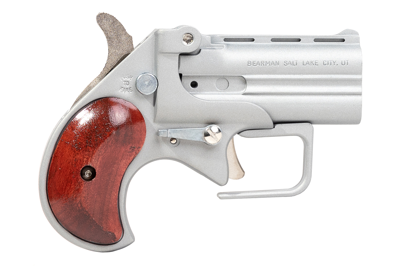 380 ACP Big Bore Derringer Guardian Package with Satin Finish and Rosewood Grips - Derringers | The Gun Shop