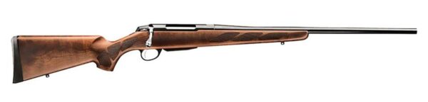 Tikka T3 Hunter 6.5x55mm Swedish 22 Barrel Blue Finish Walnut Checkered Stock