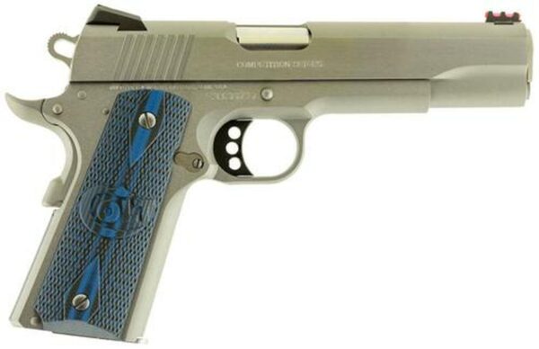 Colt 1911 Competition 80 Series Single 9mm 5" Barrel, Blue G10 w, 9rd