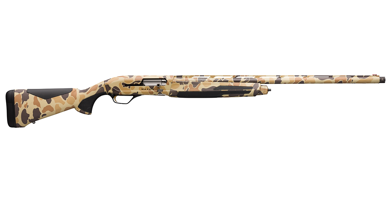 98908-DEFAULT-l Maxus II 12 Gauge Semi-Auto Shotgun with 26 Inch Barrel and Vintage Tan Camo Finish - Firearms | The Gun Shop