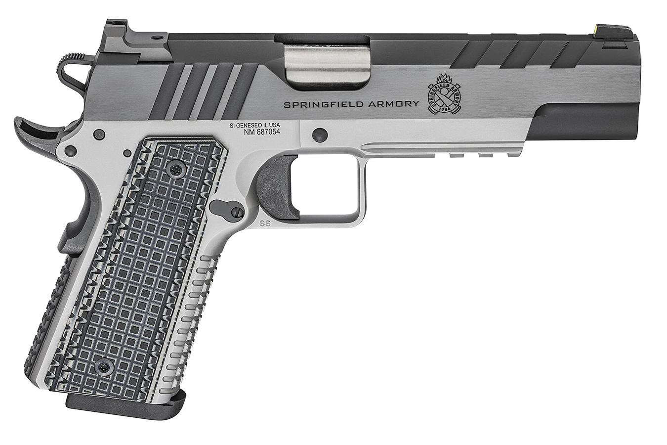 1911 Emissary 9mm Full-Size Pistol with Stainless Finish and G10 Grips - 1911 Pistols | The Gun Shop